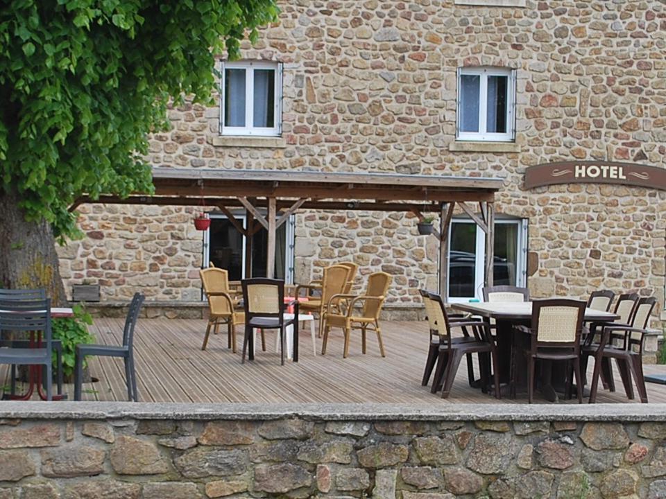 Hotel Des Voyageurs Bellevue-la-Montagne 외부 사진